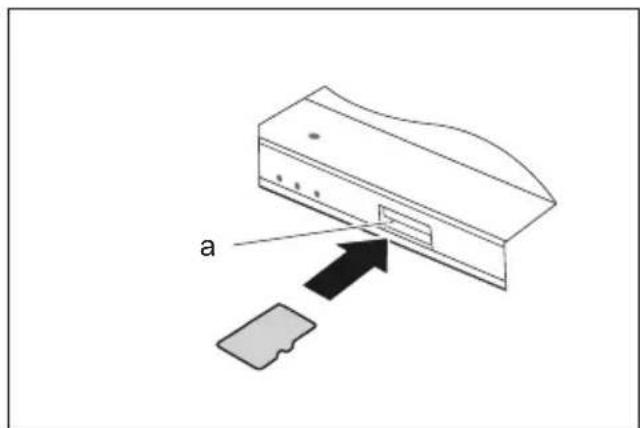 FUJITSU Stylistic V727 - Insérer une carte mémoire - 1