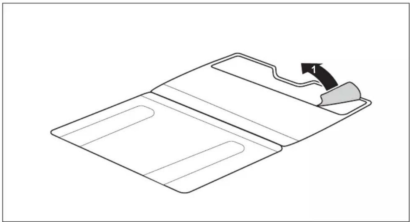 FUJITSU Stylistic V727 - Installation du Tablet PC dans létui Flip Cover - 1