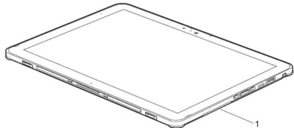 FUJITSU Stylistic V727 - Insérer la SmartCard - 3