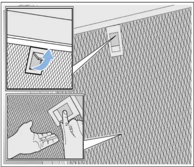 NEFF I38KHM2S0 - Retirer le filtre métallique à graisse - 1