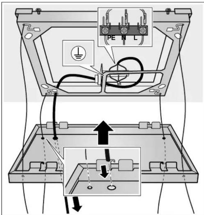 NEFF I38KHM2S0 - Installer le capot du cadre - 1