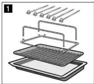NEFF Z11CG10X0 - Mise en place de la brochette - 1