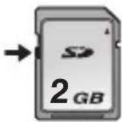 PANASONIC SVSD510 - Carte mémoire SD avec protection en écriture - 1