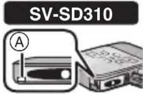PANASONIC SVSD510 - Retirer la batterie rechargeable - 1