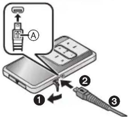 PANASONIC SVSD510 - Laden Sie den Akku. - 3