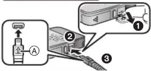 PANASONIC SVSD510 - Laden Sie den Akku. - 1