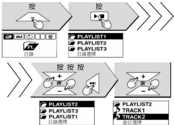 PANASONIC SVMP720V - 选择數位音樂播放。 - 2
