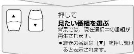 PANASONIC SCST1 - 番組を選て再生(プロガラムビ再生) - 2
