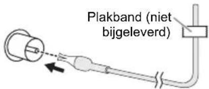 Plakband (niet bijgeleverd)