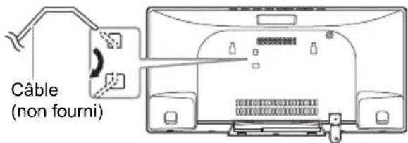 PANASONIC SCHC300 - Attacher un câble à l'appareil pour éviter toute chute de l'appareil. - 1