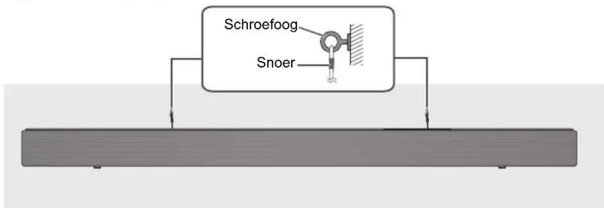 PANASONIC SCHTB510 - Bevestig de kabel aan de wand. - 1