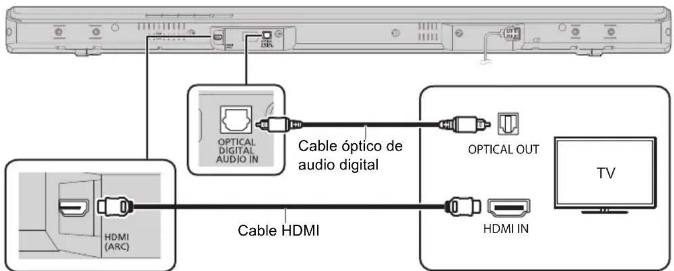 PANASONIC SCHTB510 - Conecte un televisor no compatible con ARC - 1