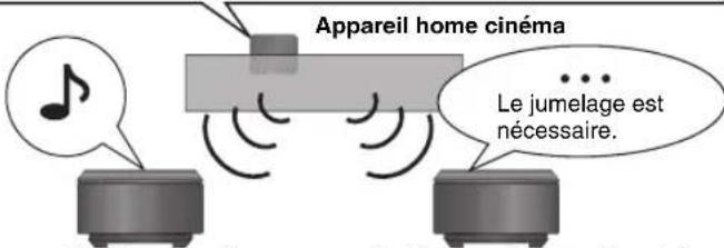 PANASONIC SHFX67 - Utilisation des enceintes surround arrêté - 1