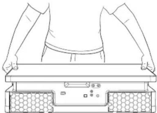 PANASONIC SCUA3 - Beide Seiten der Anlage halten - 1