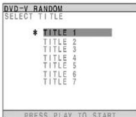PANASONIC SCPT150 - Pour selectionner un titre. - 4