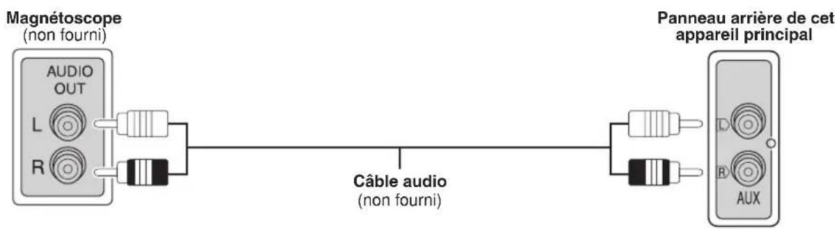 PANASONIC SCPT150 - Connexion audio facultative pour magnétoscope - 1