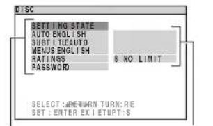 PANASONIC SCPT150 - Menu Funzioni (segue) - 3