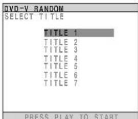 PANASONIC SCPT150 - Pour selectionner un titre. - 2
