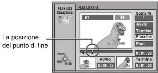 PANASONIC SCHT1000 - Premere [ENTER] nel punto di fine. - 1