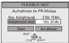 PANASONIC SCHT1000 - Aufnehmen mit höchster Bildqualität innerhalb der eingestellten Zeitspanne—Flexible Recording - 1