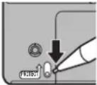 PANASONIC SCHT1000 - Mantenere premuti per due secondi [SHIFT]+[AUDIO]. - 2