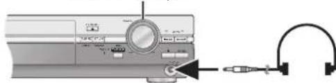 PANASONIC SCHT1000 - Ridurre il volume di riproduzione e collegare una cuffia (non inclusa). - 1