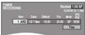 PANASONIC SCHT1000 - Appuyez sur [ENTER]. - 1