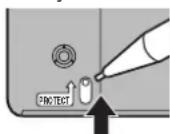 PANASONIC SCHT1000 - ■ Protection RAM - 1