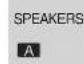 PANASONIC SAXR700 - Per selezionare "SPEAKERS A" - 1