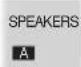 PANASONIC SAXR700 - Per selezionare "SPEAKERS A" - 1