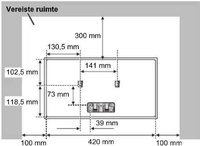 PANASONIC SCHC410 - Instructies voor de muurmontage - 5