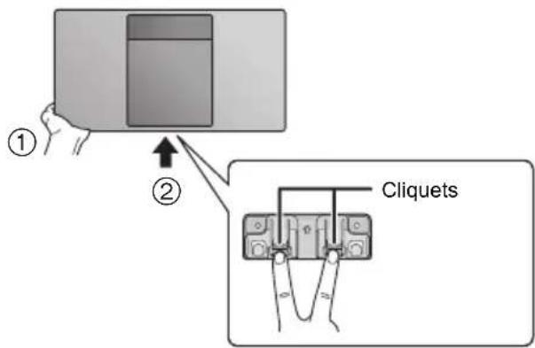 PANASONIC SCHC410 - Pour referrer l'appareil du support de sécurité - 1