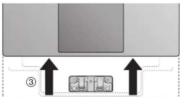 PANASONIC SCHC410 - Entfernen des Geräts aus der Sicherheitsvorrichtung - 2
