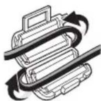 PANASONIC SCAKX520 - Fixation du noyau de ferrite - 3