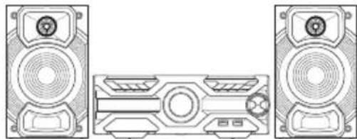 PANASONIC SCAKX520 - Disposizione dei diffusori - 2