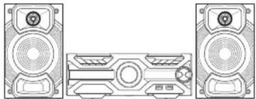 PANASONIC SCAKX520 - Colocación de los altavoces - 2