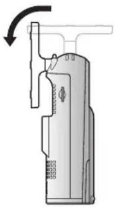 PANASONIC KXHNC800EX - Entfernen des Statifs - 1