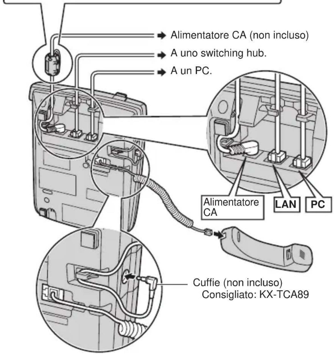 PANASONIC KXHGT100 - Lasciare un messaggio - 4