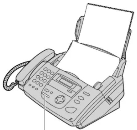PANASONIC KXFP151B - Demande derappelopoperator - 1
