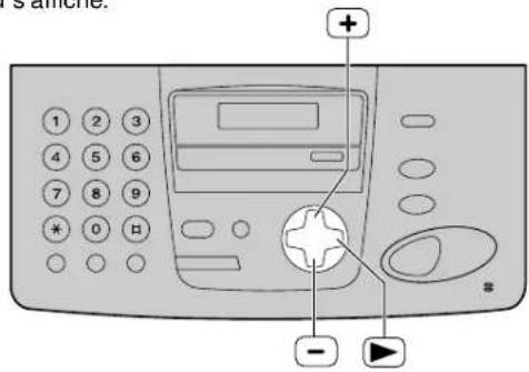 PANASONIC KXFP151B - Ordre d'affichage des caractères - 2