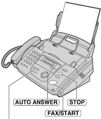 PANASONIC KXFP151B - Réception mémoire - 1