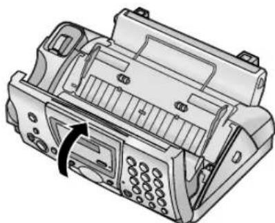 PANASONIC KXFP141 - Installation du ruban encreur - 8