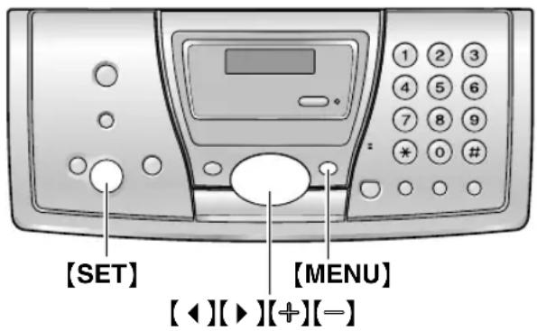 PANASONIC KXFP141 - Programmation - 1