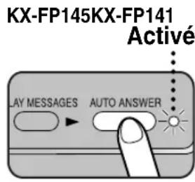PANASONIC KXFP141 - Remarque: - 2