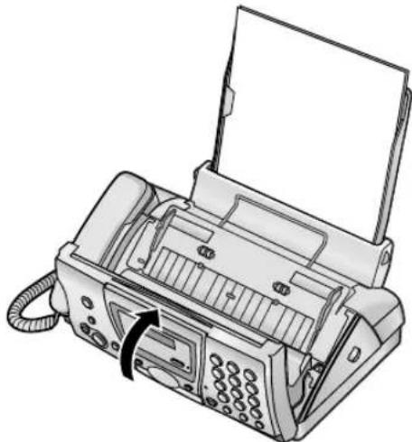 PANASONIC KXFP141 - Verrouillez le capot avant. - 1