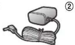 PANASONIC KXHNC301 - Accesorios que se suministran - 1