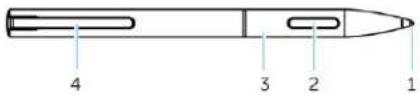 DELL Venue 11 Pro 5130 - Caracteristiques du stylet (en option) - 1