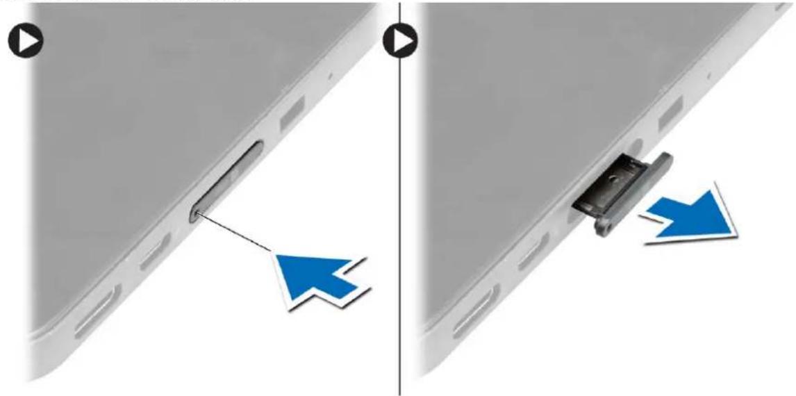 DELL Venue 11 Pro 5130 - Retirer la carte microSD - 4