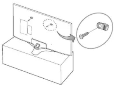 SAMSUNG UE75MU6125K - Precauciones para evitar la caída del televisor - 1