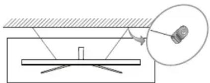 SAMSUNG UE75MU6125K - Preventing the TV from falling - 2
